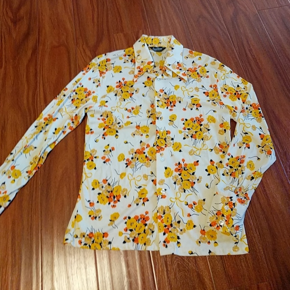 Vintage long sleeve button up shirt.